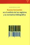 NUEVOS HORIZONTES EN EL ANALISIS DE LOS REGISTROS | 9788497040952 | RIOS HILARIO, ANA BELEN