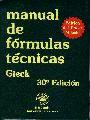 MANUAL DE FORMULAS TECNICAS | 9788426712868 | GIECK, KURT