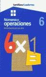 CUADERNOS NUMEROS Y OPERACIONES 6 | 9788429472004 | BARCENA VILLANUEVA, CASILDA