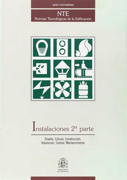 INSTALACIONES II PARTE | 9788474334494 | ESPAÑA. DIRECCIÓN GENERAL PARA LA VIVIENDA Y ARQUITECTURA