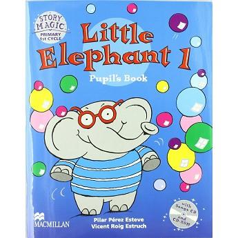 LITTLE ELEPHANT 1 STUDENT'S BOOK+CD SONGS+CD ROM | 9781405025713 | PEREZ ESTEVE, PILAR