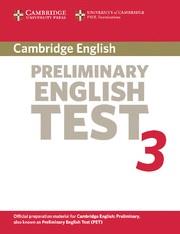 CAMBRIDGE PRELIMINARY ENGLISH TEST 3 ST (2003) | 9780521754729 | VARIS