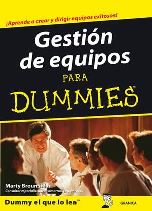 GESTION DE EQUIPOS PARA DUMMIES | 9788483580967 | BROUNSTEIN, MARTY