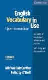 ENGLISH VOCABULARY IN USE UPPER-INTERMEDIATE | 9780521664356 | MCCARTHY, MICHAEL