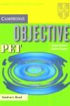 OBJECTIVE PET STUDENT'S BOOK | 9780521805780 | HASHEMI, LOUISE