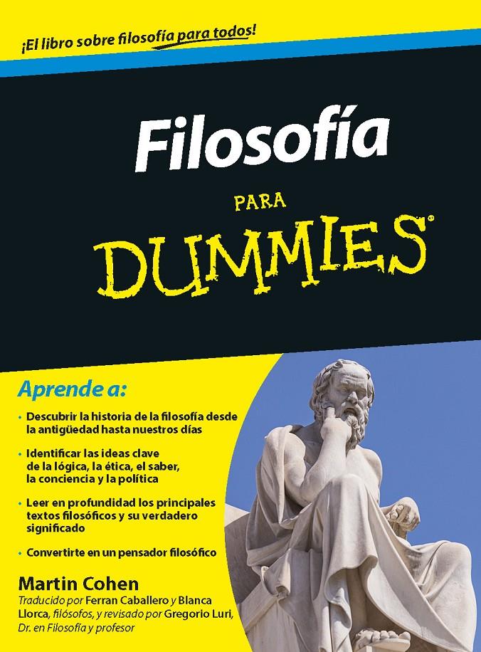 FILOSOFÍA PARA DUMMIES | 9788432900976 | MARTIN COHEN