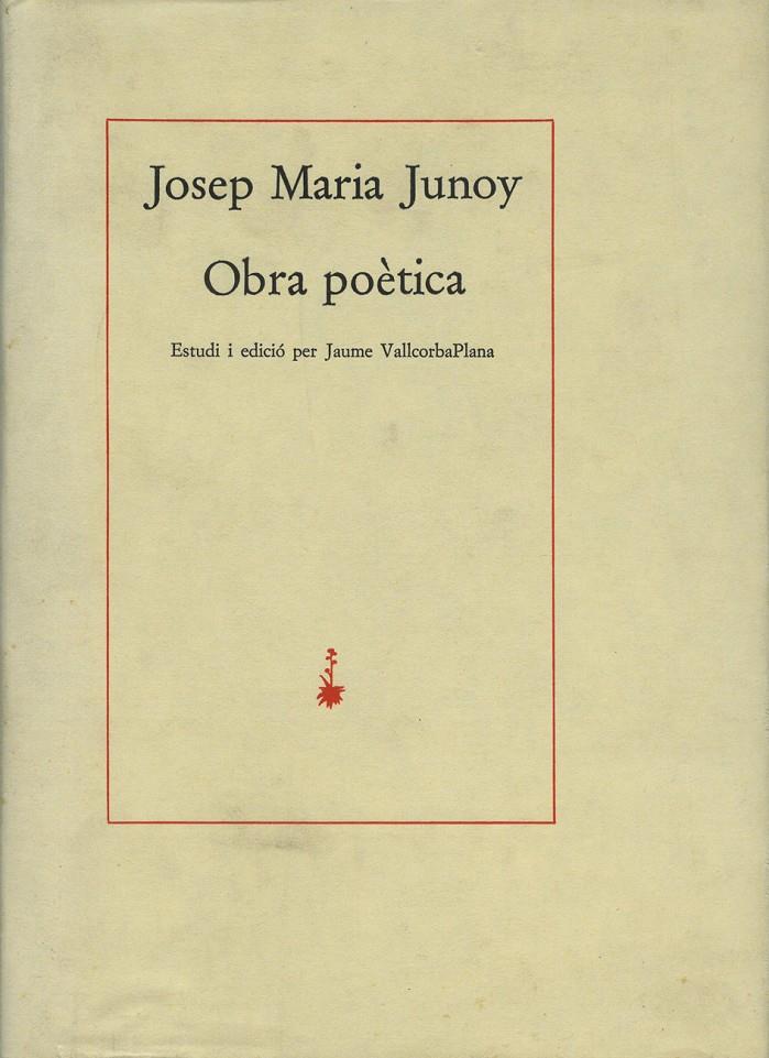 OBRA POÈTICA | 9788485704477 | JUNOY, J. M.