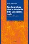 ASPECTOS PRACTICOS SOBRE LA CONTRATACION CORPORACIONES LOCAL | 9788430942251 | VICENTE IGLESIAS, JOSE LUIS