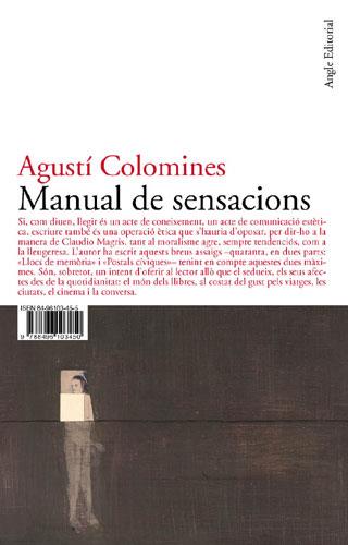 MANUAL DE SENSACIONS | 9788496103450 | COLOMINES, AGUSTI