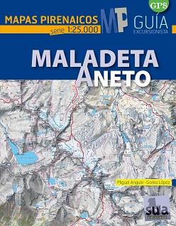 MAPA MALADETA ANETO 1:25.000 -SUA | 9788482165745 | LOPEZ CALLEJA, GORKA