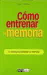 COMO ENTRENAR LA MEMORIA | 9788434230576 | IDDON JO / WILLIAMS HUW