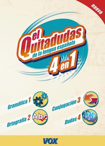 QUITADUDAS DE LA LENGUA ESPAÑOLA 4 EN 1 EL | 9788471538697 | AA.VV.