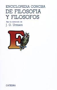 ENCICLOPEDIA CONCISA DE FILOSOFIA Y FILOSOFOS | 9788437601755 | URMSON, J. O.