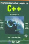 PROGRAMACION ORIENTADA A OBJETOS CON C++ (3 ED.) | 9788478975709 | CEBALLOS, FRANCISCO JAVIER