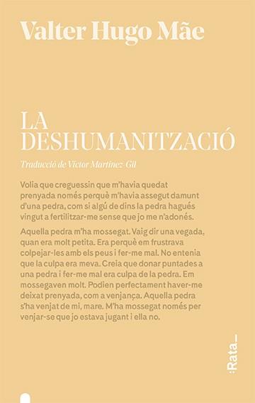 DESHUMANITZACIÓ | 9788416738472 | HUGO MÃE, VALTER