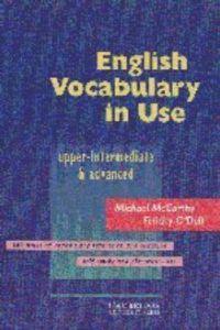 ENGLISH VOCABULARY IN USE UPPER-INTERMEDIATE AND AVANCED | 9780521423960 | MCCARTHY, MICHAEL