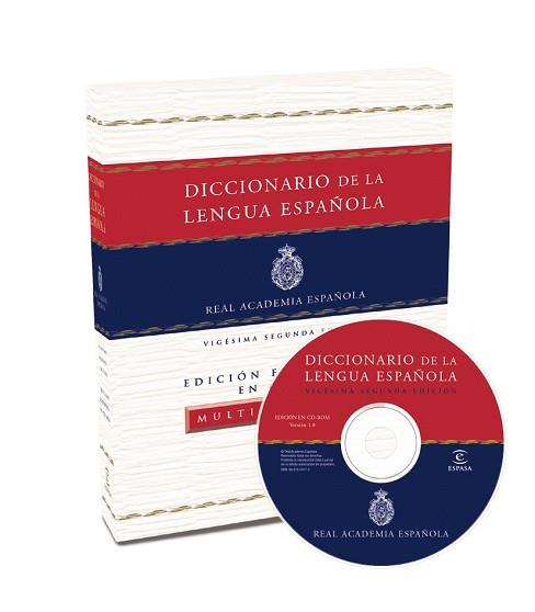 DICCIONARIO DE LA LENGUA ESPAÑOLA EDICION EN CD-ROM | 9788467025965 | REAL ACADEMIA ESPAÑOLA (COMISIÓN DE GRAMÁTICA)