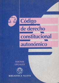 CODIGO DE DERECHO CONSTITUCIONAL AUTONOMICO (2004) | 9788497422567 | ROURA GOMEZ, SANTIAGO A.