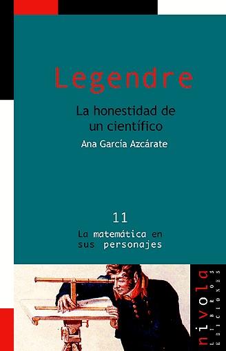 LEGENDRE LA HONESTIDAD DE UN CIENTIFICO | 9788495599230 | GARCIA AZCARATE, ANA