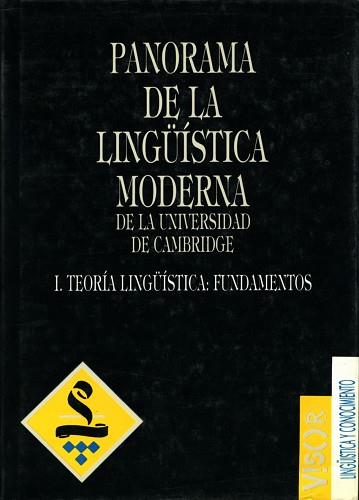 PANORAMA DE LA LINGÜISTICA MODERNA | 9788477748571 | NEWMEYER, FREDERICK J.