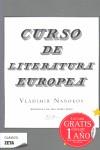 CURSO DE LITERATURA EUROPEA | 9788498722888 | NABOKOV, VLADIMIR