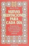 NUEVAS MEDITACIONES PARA CADA DIA | 9788427021204 | DEAN, AMY E.