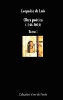 OBRA POETICA 1946-2003 VOL.1 LEOPOLDO DE LUIS | 9788475225180 | LUIS, LEOPOLDO DE