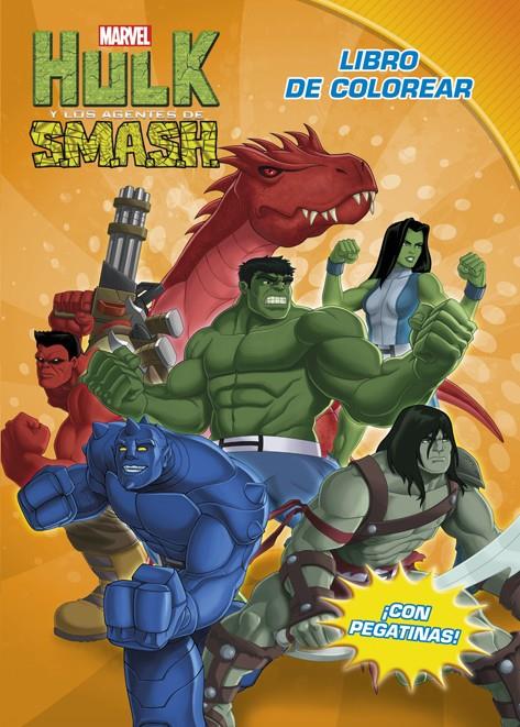 HULK Y LOS AGENTES DE SMASH. LIBRO DE COLOREAR | 9788415343691 | MARVEL