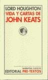 VIDA Y CARTAS DE JOHN KEATS NC-20 | 9788481915006 | HOUGHTON, LORD