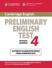 CAMBRIDGE PRELIMINARY ENGLISH TEST 4 ST (2003) | 9780521755276 | VARIS