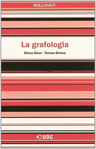 GRAFOLOGIA LA VULL SABER | 9788497885058 | GINER, ELENA / GIRONA, TERESA