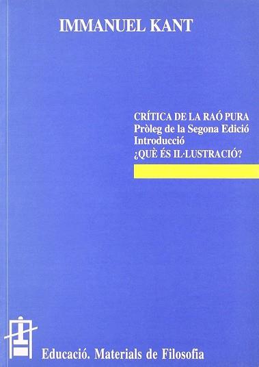 CRITICA DE LA RAO PURA | 9788437007410 | KANT, IMMANUEL