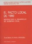 PACTO LOCAL DE 1999, EL | 9788484440932 | CALONGE VELAZQUEZ, ANTONIO