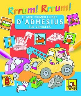 MEU PRIMER LLIBRE D'ADHESIUS: ELS VEHICLES | 9788478640423