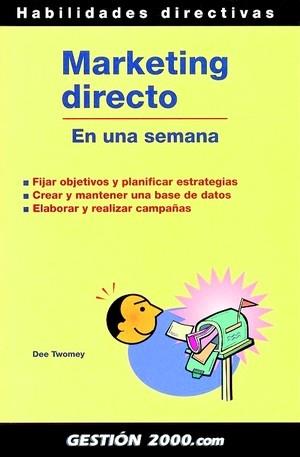 MARKETING DIRECTO | 9788480889865 | DEE TWOMEY