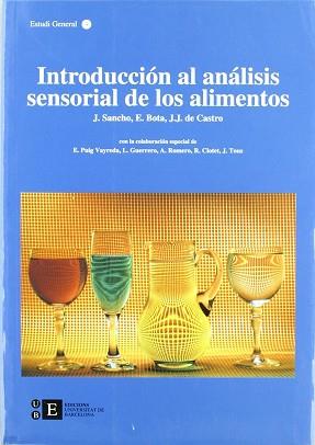 INTRODUCCION AL ANALISIS SENSORIAL DE LOS ALIMENTOS | 9788483380529 | SANCHO, J.