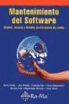 MANTENIMIENTO DEL SOFTWARE MODELOS TECNICAS | 9788478974481 | PIATTINI, MARIO