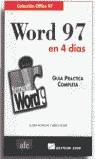 WORD 97 EN 4 DIAS | 9788480883160 | MORAGAS, GLORIA