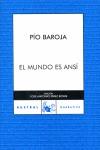 MUNDO ES ANSI EL | 9788467025705 | BAROJA, PIO