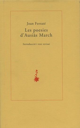 POESIES D'AUSIAS MARCH, LES | 9788485704026 | FERRATE, JOAN