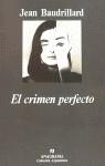 CRIMEN PERFECTO, EL | 9788433905314 | BAUDRILLARD, JEAN