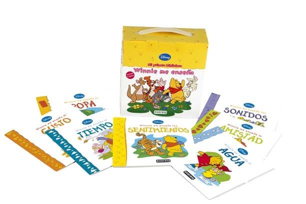 WINNIE ME ENSEÑA ( MALETA INCLUYE 7 LIBROS ) | 9788444161761 | DISNEY