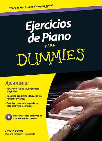 EJERCICIOS DE PIANO PARA DUMMIES | 9788432902949 | PEARL, DAVID