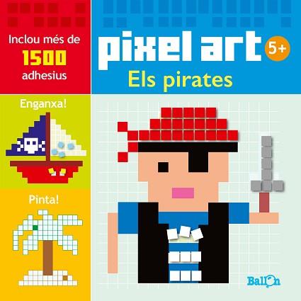 PIXEL ART/ADHESIUS - ELS PIRATES | 9789463072540 | BALLON