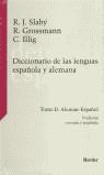 DICCIONARIO ALEMAN-ESPAÑOL VOL.2 | 9788425421662 | SLABY - GROSSMANN