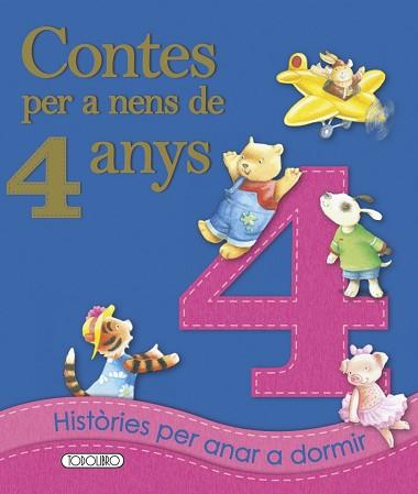 CONTES PER A NENS DE 4 ANYS | 9788490374344 | AA.VV.