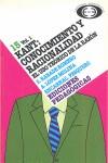 KANT CONOCIMIENTO Y RACIONALIDAD 1 | 9788441100527 | RABADE ROMERO, SERGIO