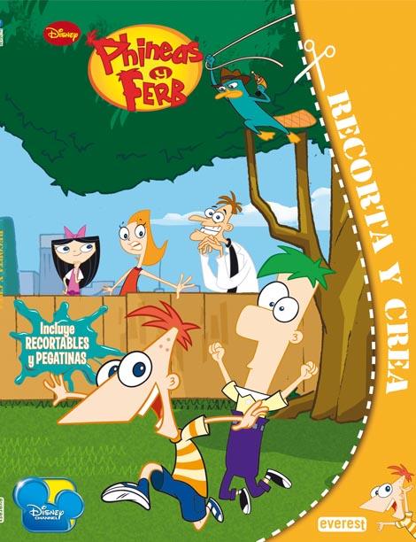 PHINEAS Y FERB. RECORTA Y CREA | 9788444168005 | WALT DISNEY COMPANY