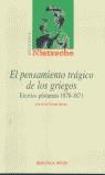 PENSAMIENTO TRAGICO DE LOS GRIEGOS, EL | 9788497421423 | NIETSZCHE, FRIEDRICH