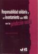 RESPONSABILIDAD SOLIDARIA Y EL LEVANTAMIENTO DEL VETO EN LA | 9788476986981 | GARCIA VICENTE, JAUME